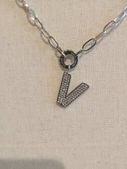 My Jewellery initial strass ketting